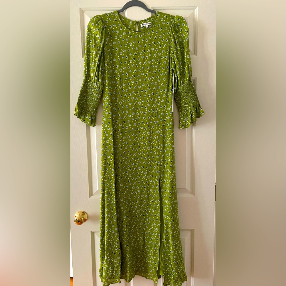 Reformation Carolena Dress Size 8 With Tags